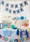 Oneder The Sea Birthday Bundle Ocean First Birthday Sea Creature Birthday Party Decorations Nautical 1st Birthday Decor Oneder The Sea Decor