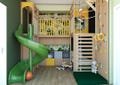 Sport Complex with Slide, Kid Playground, Play Home Gym, Toddler Climbing Wall