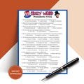 Printable Crazy Weird Presidents Trivia Game Perfect for Election Party Games, Icebreaker Games, Family Game Night