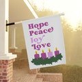Advent Flag, Advent Banner, Advent Decor, Catholic Flag, Catholic Christmas Decor, Advent Decoration, Catholic Home Decor, Catholic Decor
