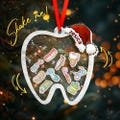 Personalized Tooth Shaker Ornament, Dental Assistant,Dental Hygiene Shaker,Dental Assistant Ornament, Dental Hygiene Dental Hygienist VN5303