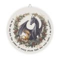 Fourth Wing Aesthetic Christmas Wood Sign Home Decor Wall Art Dragon Fantasy I am the Wind Romantasy Home Decor Bedroom