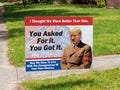 This Is Your Guy? |  Double Sided | Quick Turnaround | Anti-Trump Sign | Trump Fascist | Vote Blue | 24"x 18"