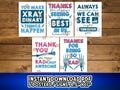 Rad tech gift printable, Xray Tech Gift, Thank you Rad Tech Card, Rad Tech Week Poster, NRTW Sign, Radiology Tech Sign, Xray Tech Week Gift