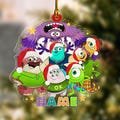 Personalized Disney Monsters Inc University Christmas Ornament, Monsters Inc Characters, Disney Family Christmas Tree Hanging Decor NFWC15