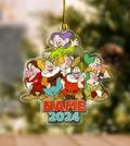 Personalized Disney Snow White Princess Ornament, Characters Christmas Ornaments, Christmas Gift 20204, Princess Snow White Ornament NFT514