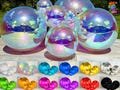 Outside Christmas Decorations, Christmas Porch Decor, Giant Inflatable Baubles, Inflatable Pool Decor, Christmas Door Props, Whimsical Decor