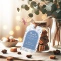 Something Blue before I DO Bridal Shower Party Favor Tag | Blue Toile de Juoy Thankyou Card | Arch Vintage Blue Bride to Be Gift SBB01