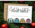 Ugly Sweater Contest Voting Cards - Printable Ballot Cards for Festive Christmas Jumper Competition Fun