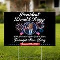 Donald Trump Inauguration Day 2025 Yard Sign, 47th US President Inauguration, Trump Vance 2024 2025 Inauguration 2025 Sign SK3X08