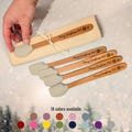 Christmas party favors for adults, Stocking stuffers for women, Laser engraved mini spatula,