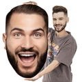 Custom Big Head Cutout, Customize Giant Fat Heads, Custom Photo, Fun Fathead Cardboard, Personalized Face Signs, 1 Pc, from 6'' to 36'' Tall