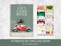 Christmas Gift Card Book, 40 Gift Card Holder, Gift for Teens, Keepsake Gift, Last Minute Gift, College survival, Gift for Him, Gift for Her