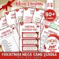80+ Christmas Games Mega Bundle, 250+ Printable Christmas Party Game Pages, Games For Kids & Adults, Festive Family Games, Office Fun Games