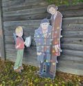 Christmas decor, Home Alone Yard Decoration, lawn sign, Home Alone Yard Sign, Harry and Marv Set, Kevin and  Bandits, Holiday, Kevin cutout