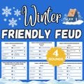 Winter Friendly Feud | Winter Party Games | Winter Friendly Feud | Winter Printable Games | Winter Printable Games | Family Winter Games