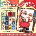 Loter?a Navide?a ? 54 Printable Cards & 30 Play Boards | Mexican Party Game | Vintage Christmas Art | Festive Family Fun | High-Res PNGs